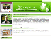 Tablet Screenshot of gostudybd.com
